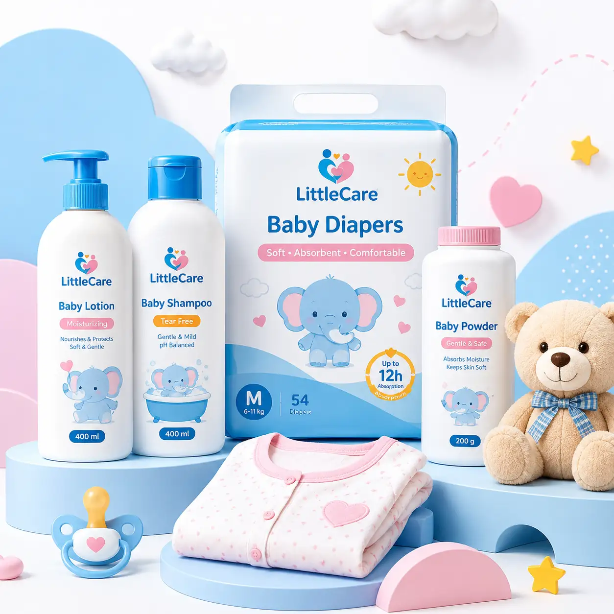 Happy Baby Toy Set